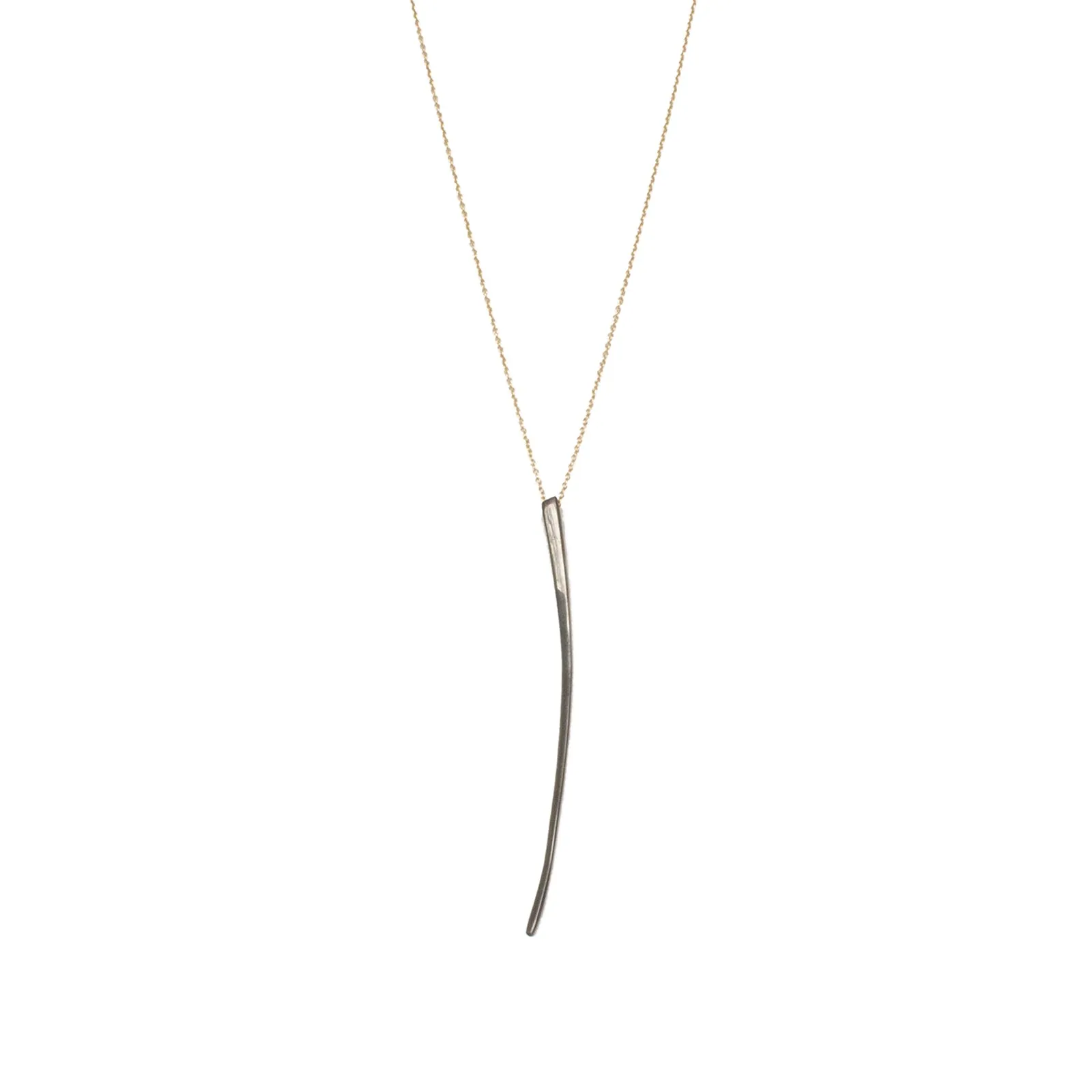curved stake pendant