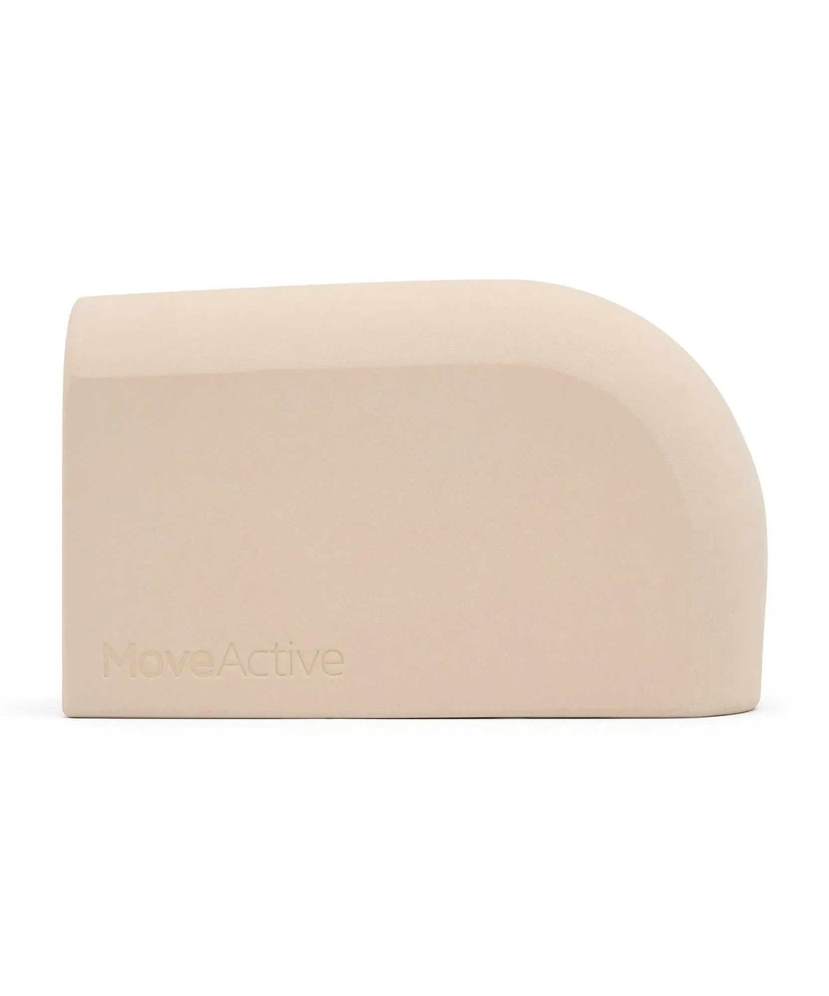 Curved Yoga Block - Almond