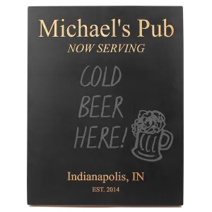 Custom All Purpose Chalkboard Sign