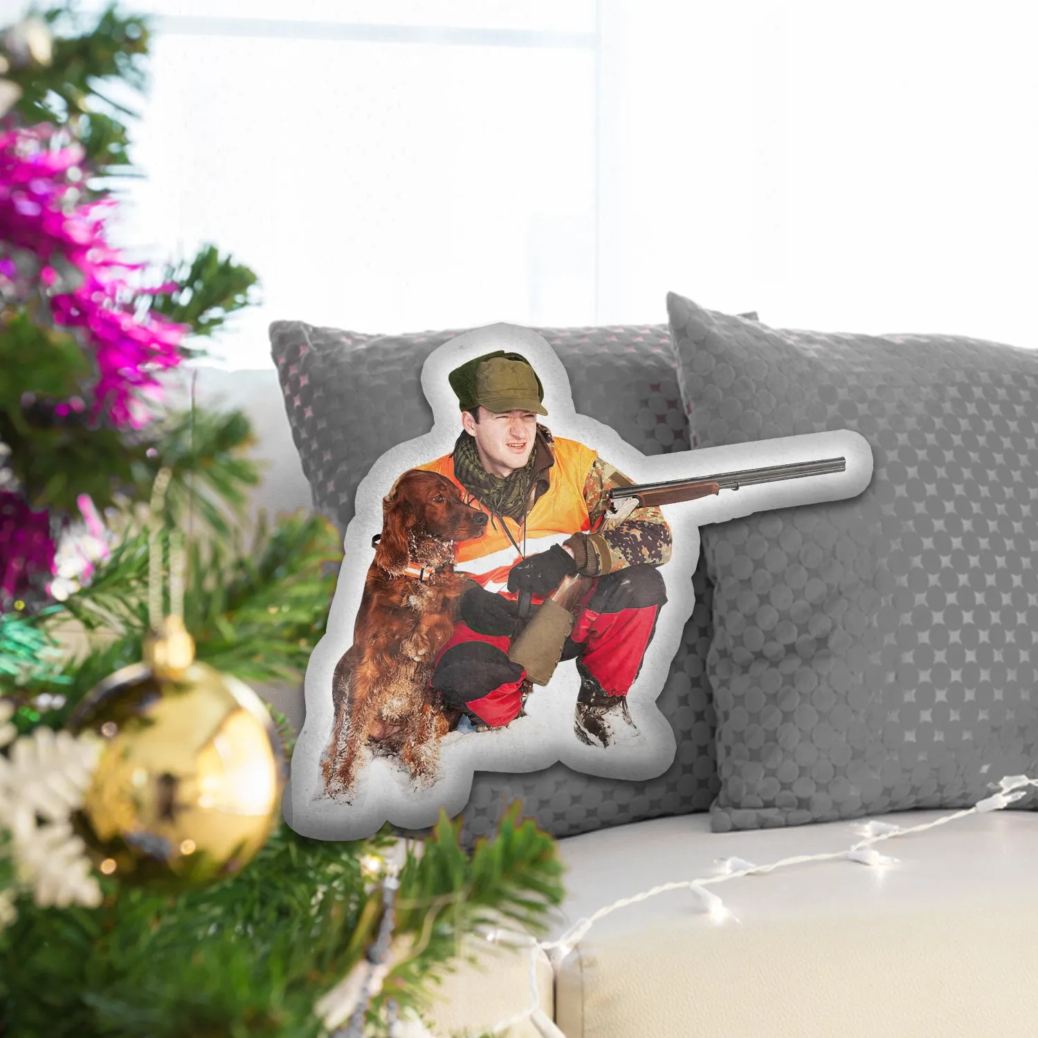 Custom Image Shaped Pillow
