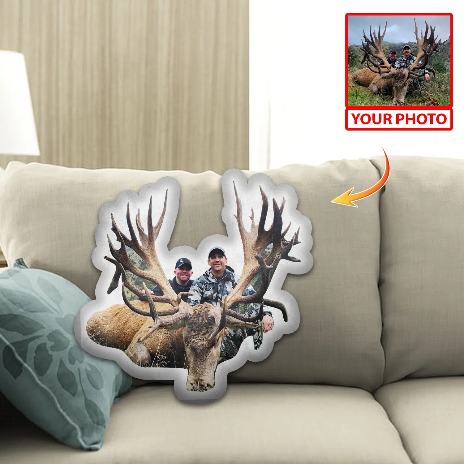 Custom Image Shaped Pillow