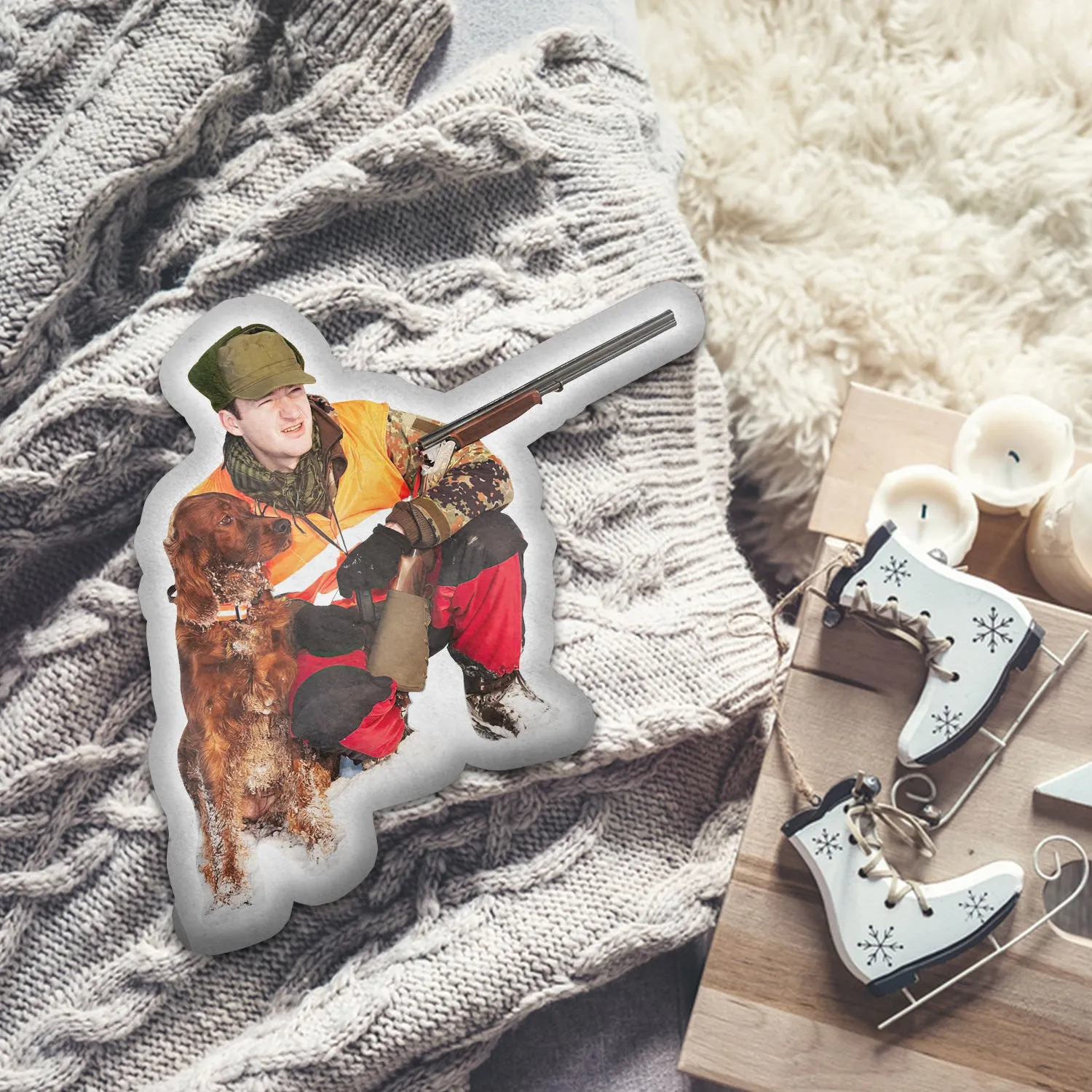 Custom Image Shaped Pillow