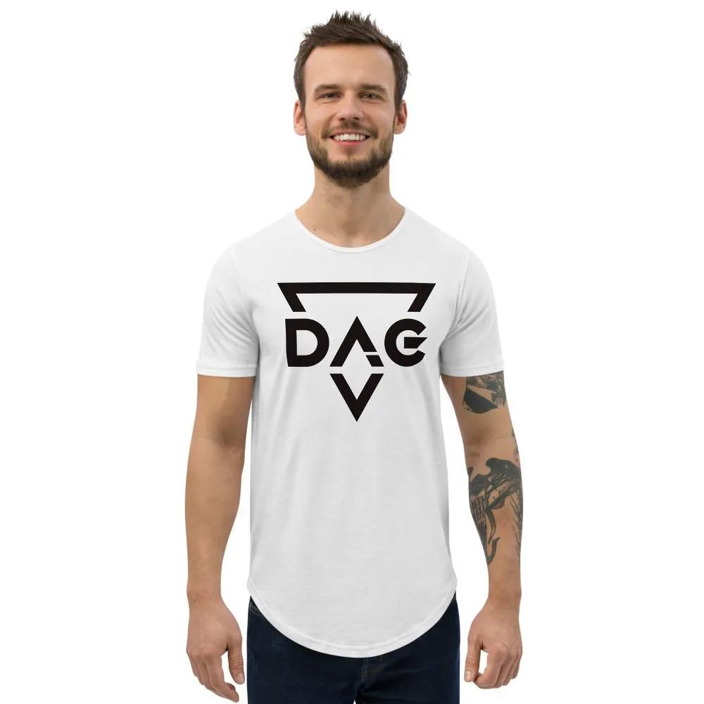 DAG Gear Big Logo Men's Curved Hem T-Shirt