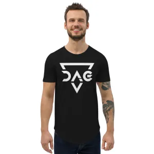 DAG Gear Big Logo Men's Curved Hem T-Shirt