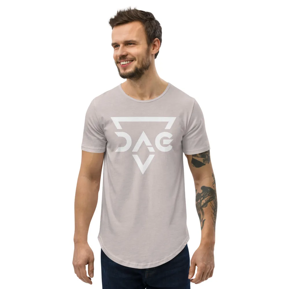 DAG Gear Big Logo Men's Curved Hem T-Shirt