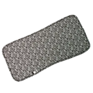 Dark Paisley Stroller Mat