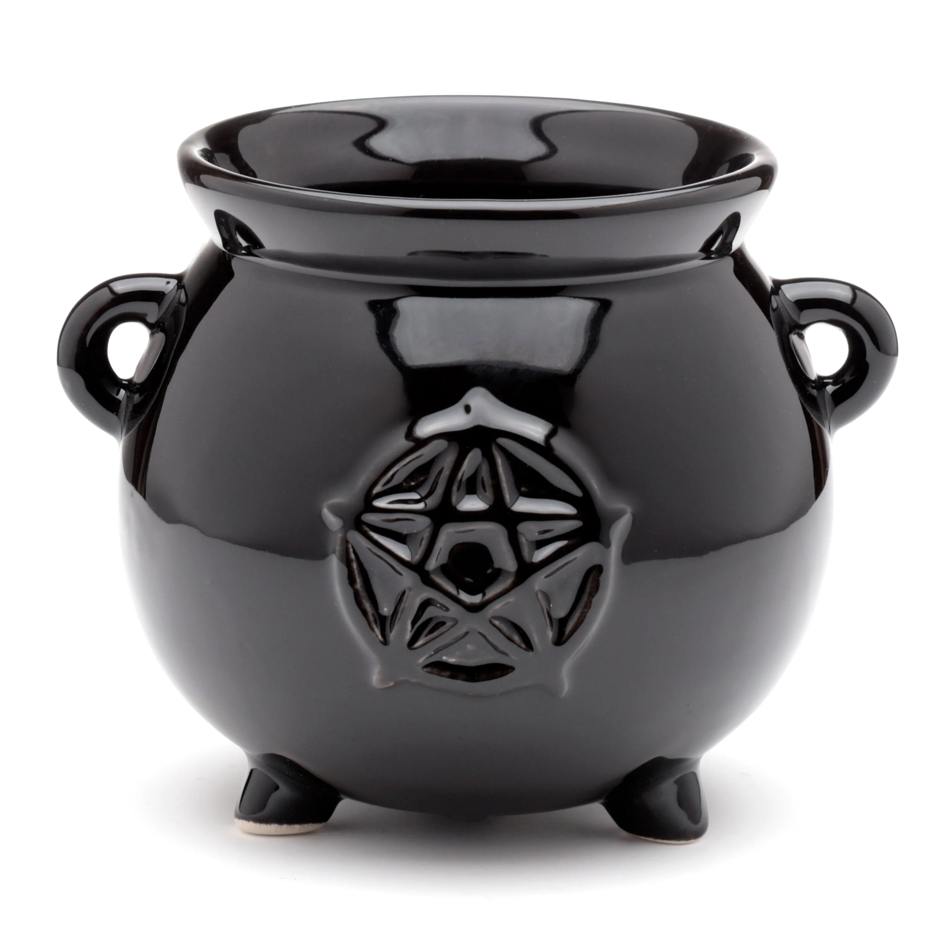 Decorative Ceramic Indoor Shaped Planter - Witches Cauldron