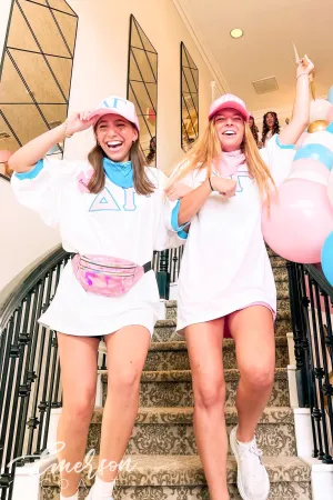 Delta Gamma Bid Day Stitched Letter Jerseys