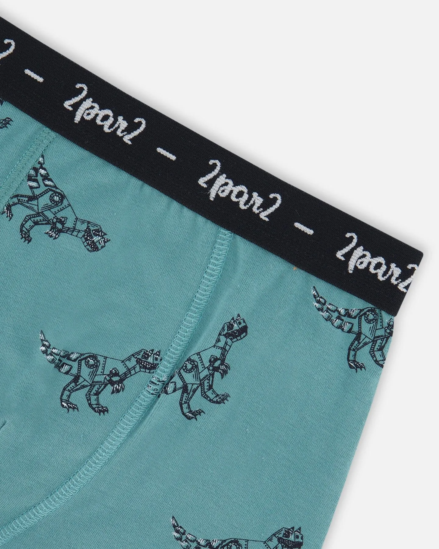 deux par deux Boys Printed Boxers