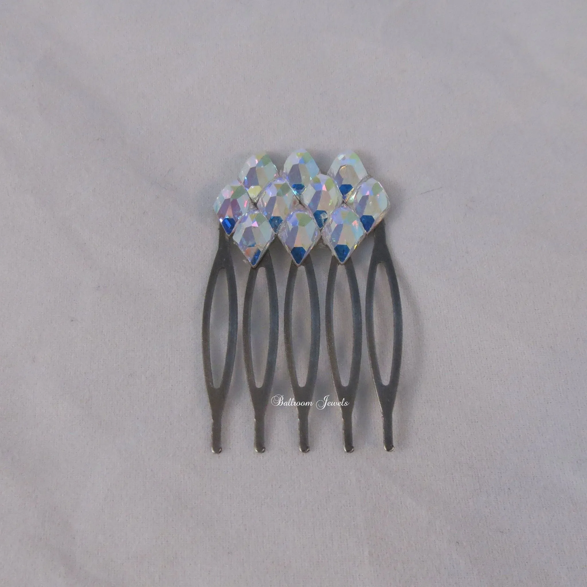 Diamond Shaped crystal Comb