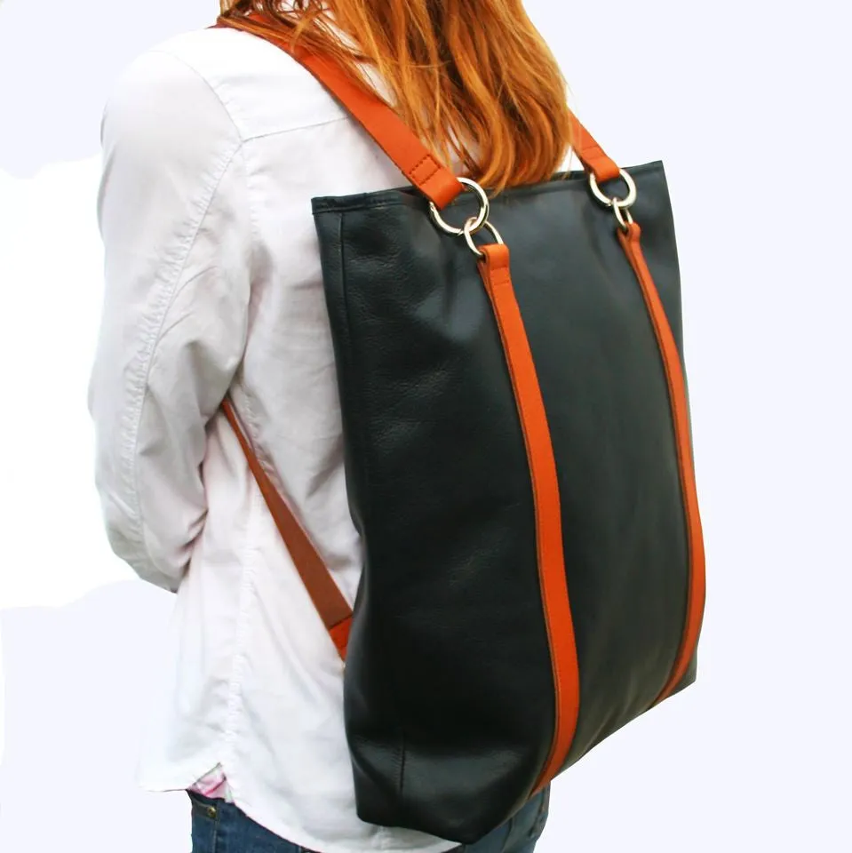 Dome-City Tote Bleu Nuit (Black)