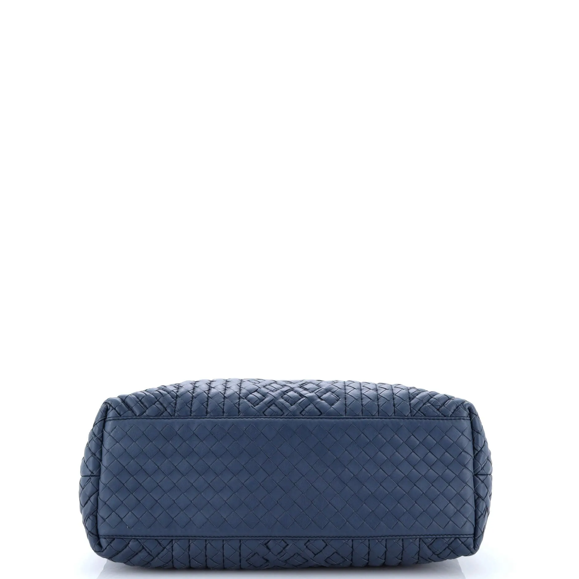 Double Chain Tote Stitched Intrecciato Calfskin Medium