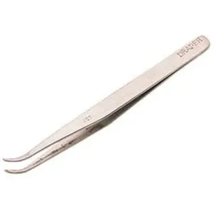 Draper 19672 Fine Point Curved Tweezers, 120Mm Dr-19672