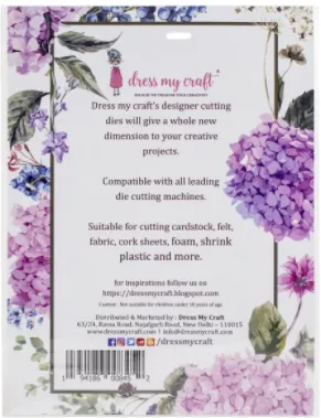 Dress My Craft Stitched Scalloped Rectangles LG Die Set {H17}