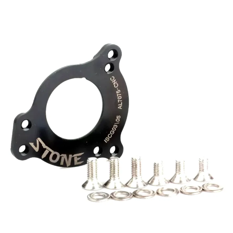 Dual BB Adaptor ISCG 03/05 Chain Guide Adapter For Threaded Bottom Bracket Plate   Bolts