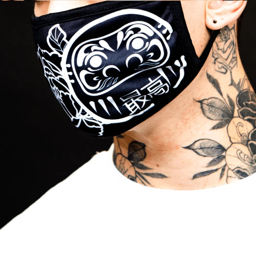 DUALITY : Daruma Face Mask