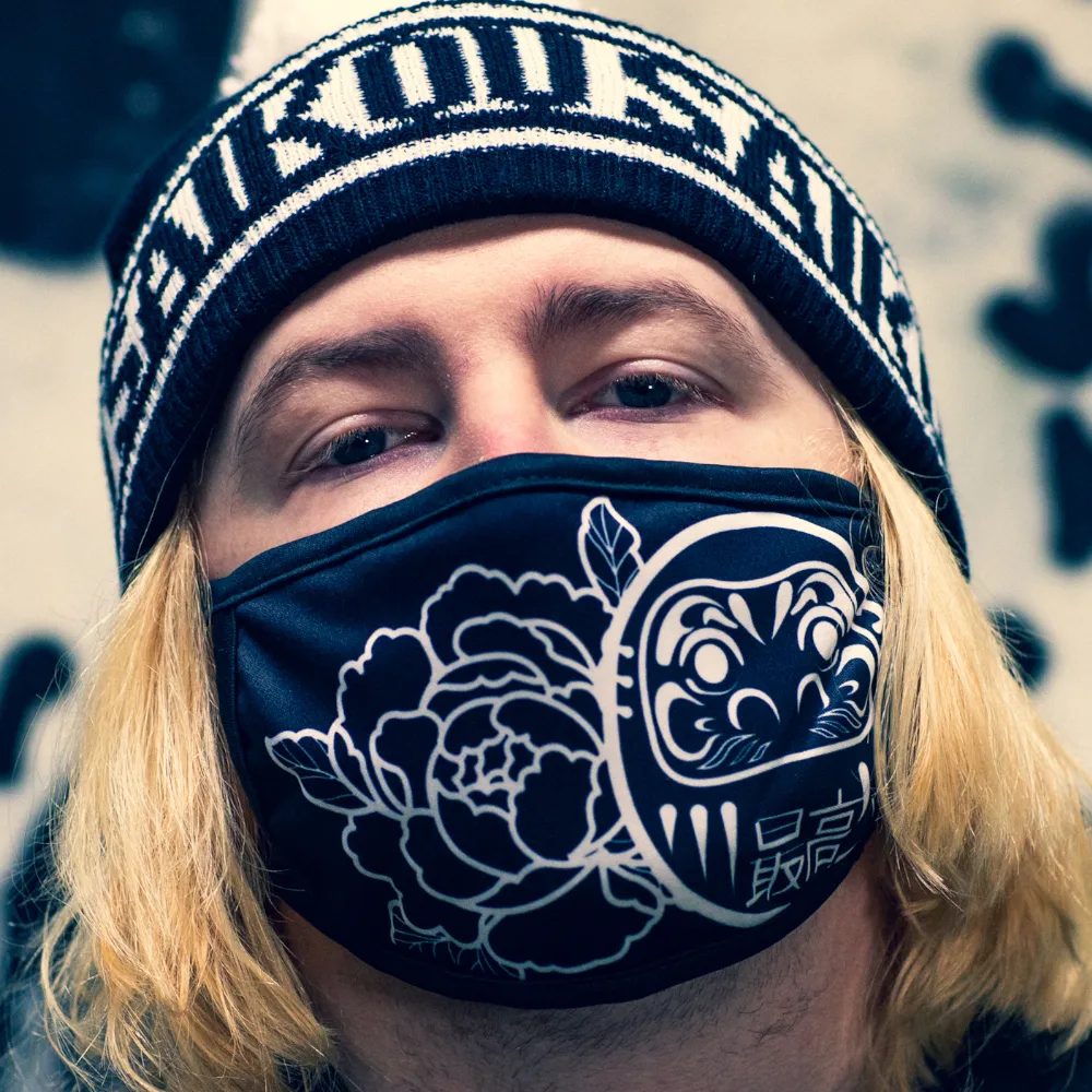 DUALITY : Daruma Face Mask