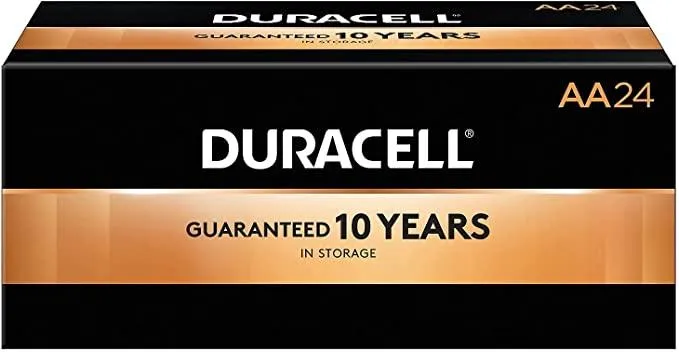 Duracell CopperTop Alkaline Batteries - long lasting, all-purpose battery