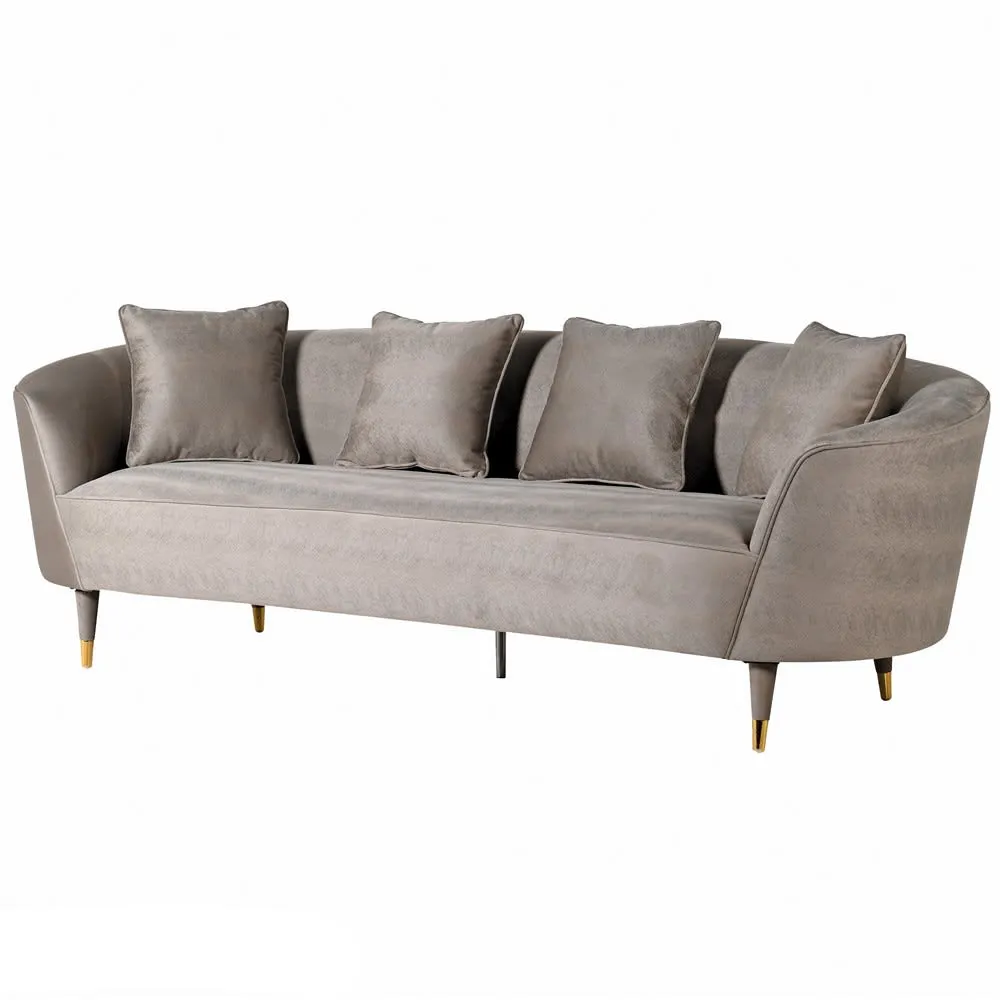 Dwell Curved 3 Seater Sofa