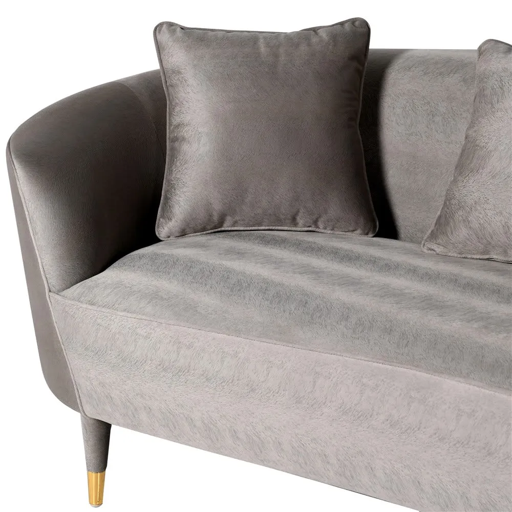 Dwell Curved 3 Seater Sofa
