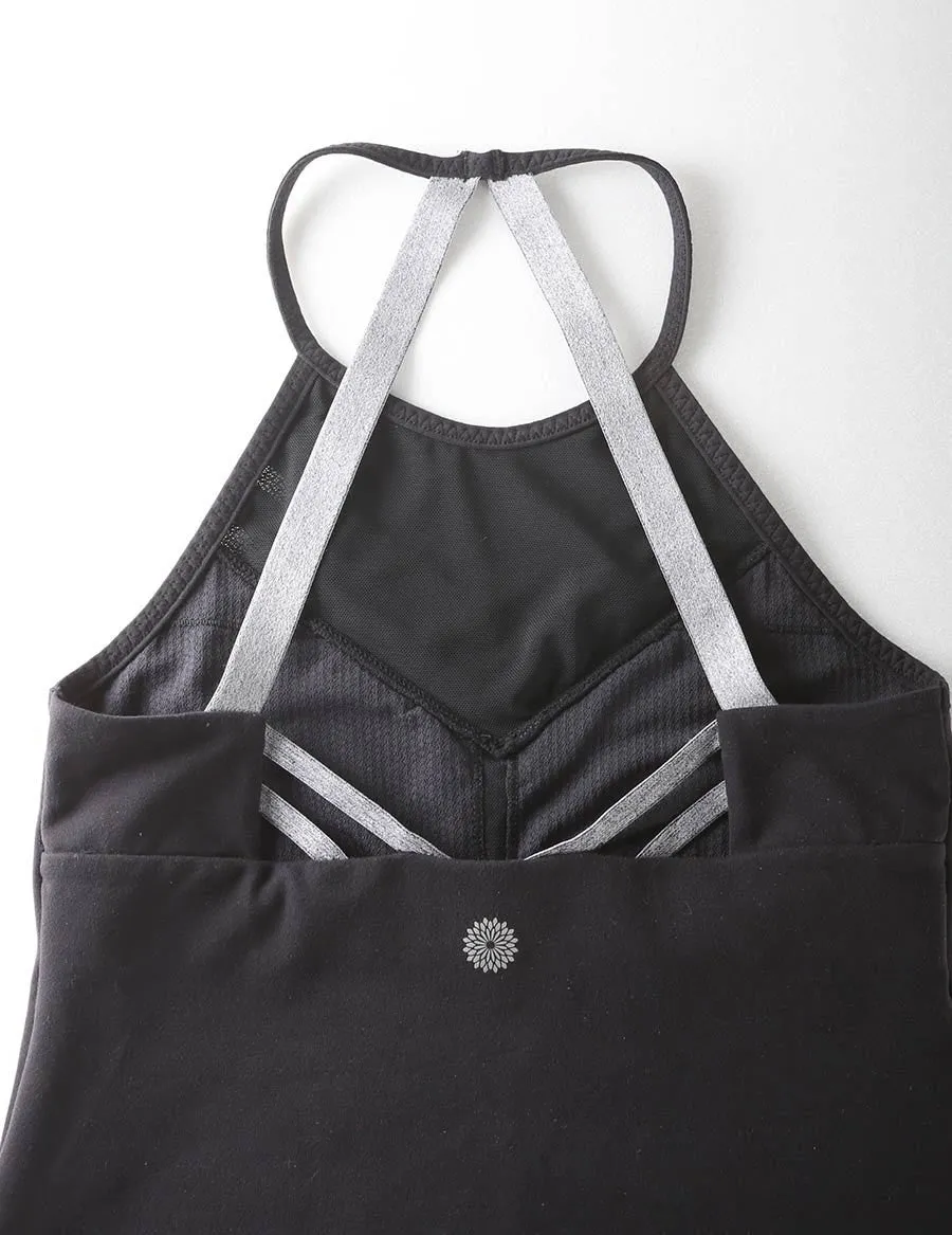 easyoga LA-VEDA Aristo Spiry Halter - L1 Black