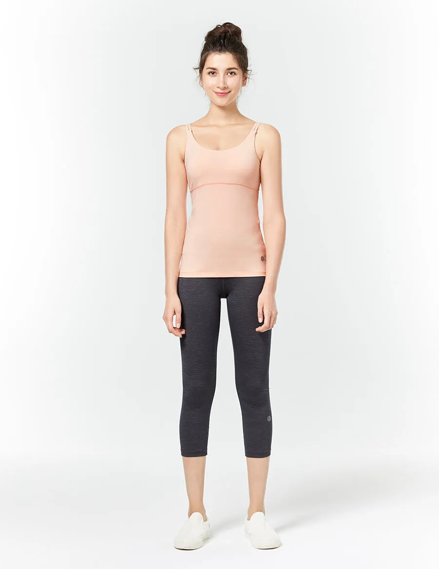 easyoga LA-VEDA Twiggy Core Capris4 - M23 M-Dark Gray