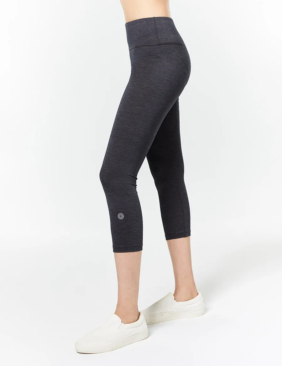 easyoga LA-VEDA Twiggy Core Capris4 - M23 M-Dark Gray