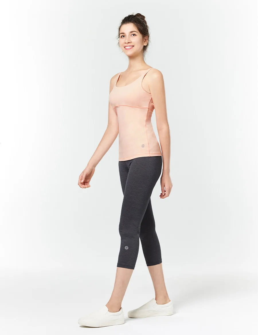 easyoga LA-VEDA Twiggy Core Capris4 - M23 M-Dark Gray
