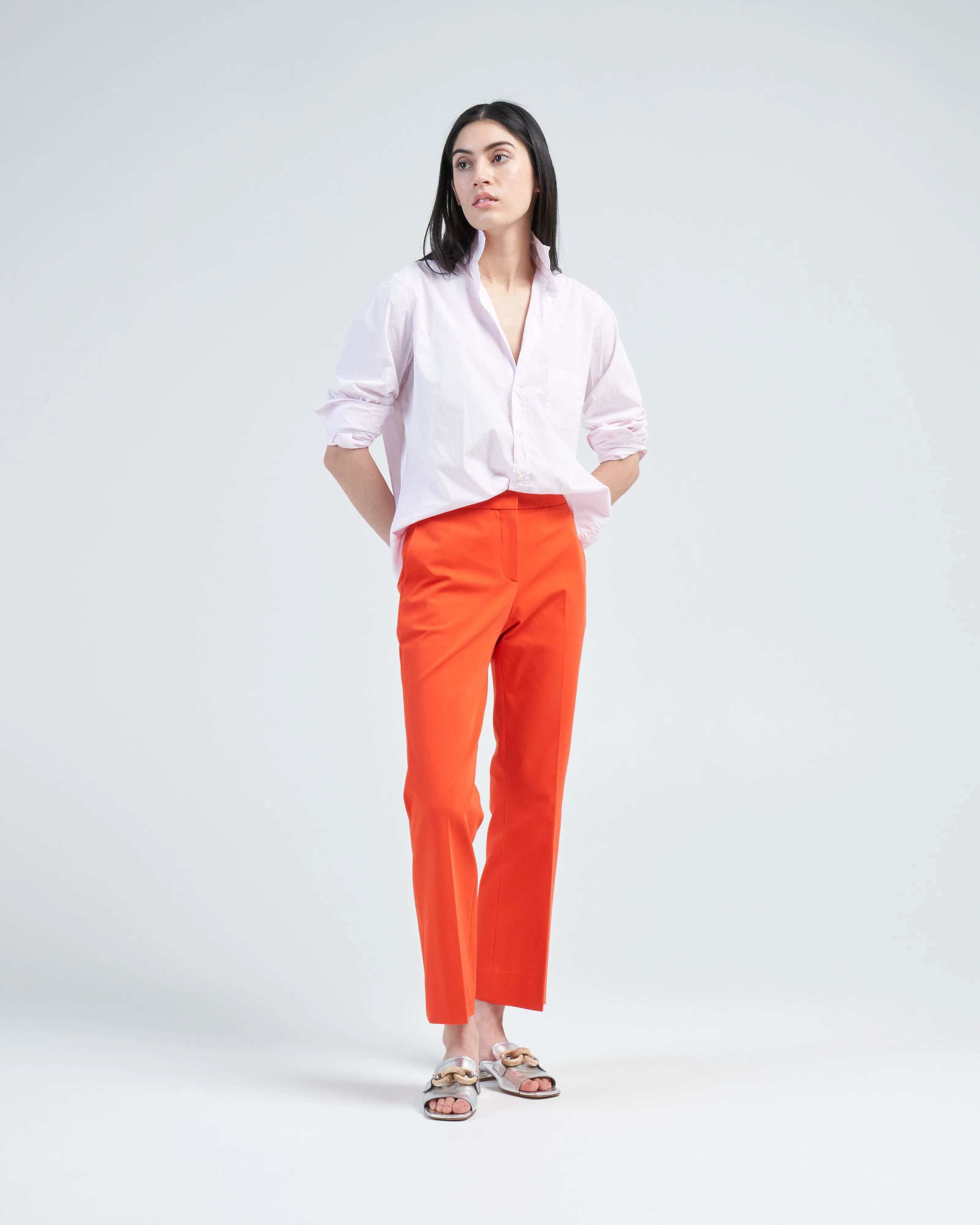 eileen relaxed button-up shirt