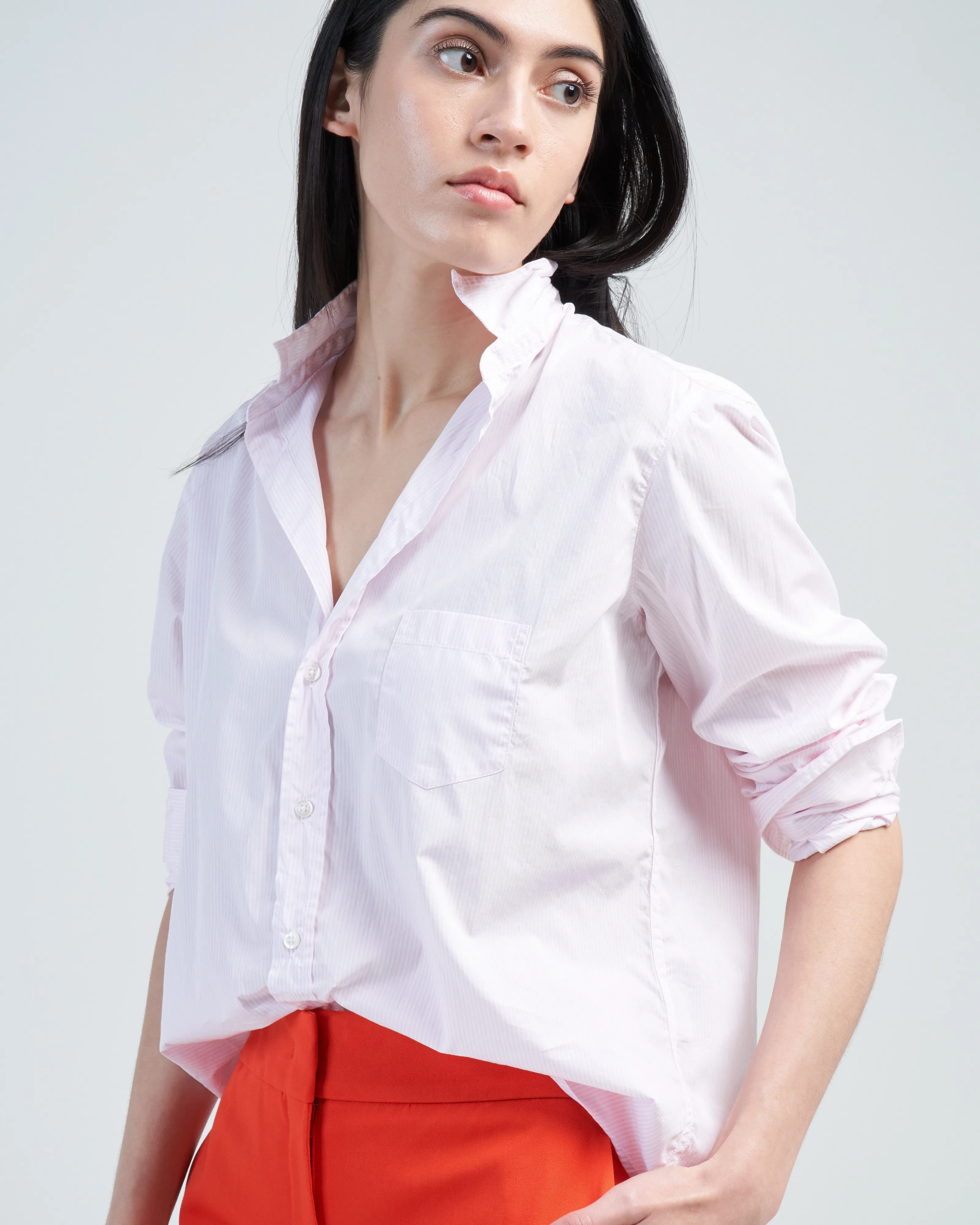 eileen relaxed button-up shirt