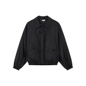 Elastic Cuffs Cotton-Padded Jacket