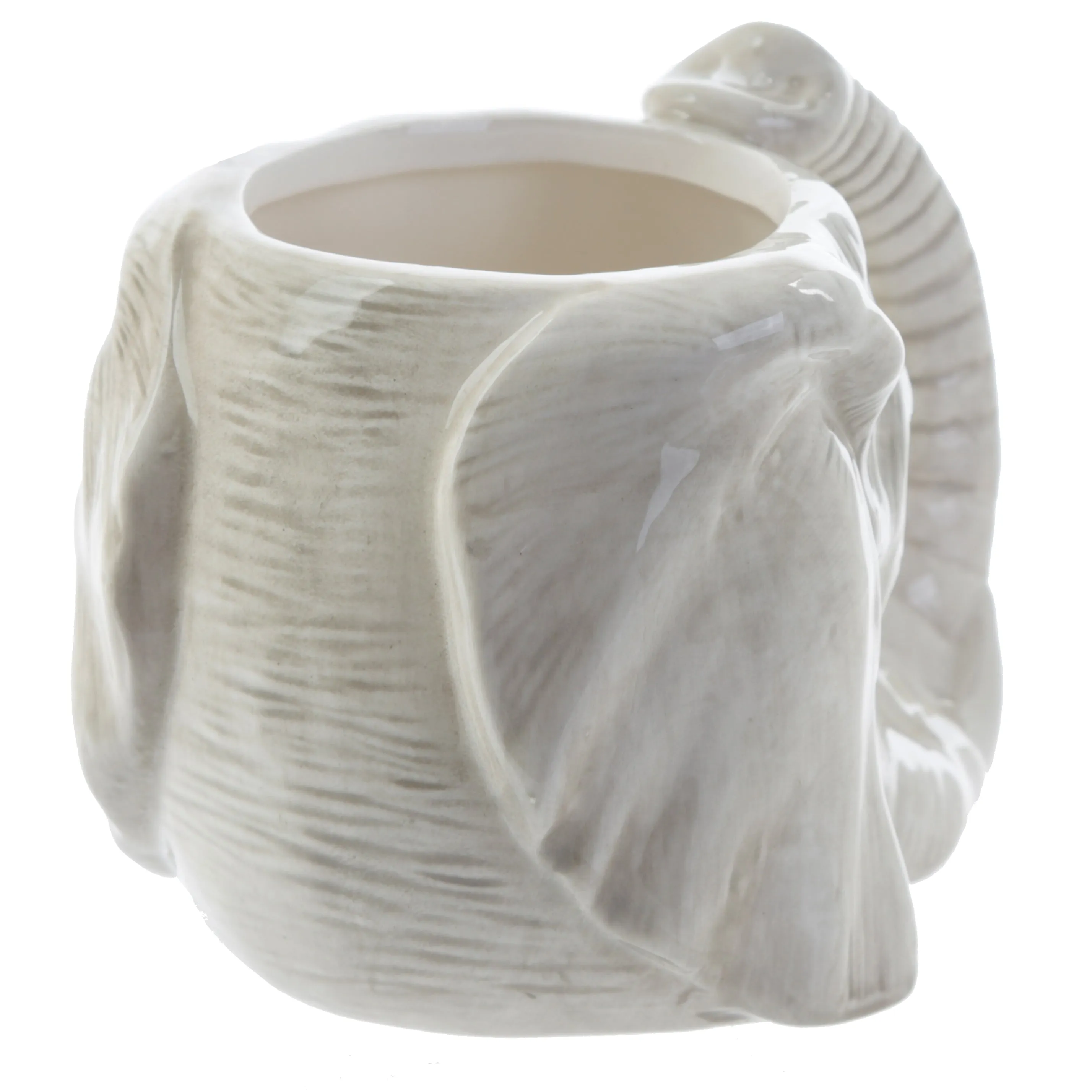 Elephant Head Ceramic Shaped Mug