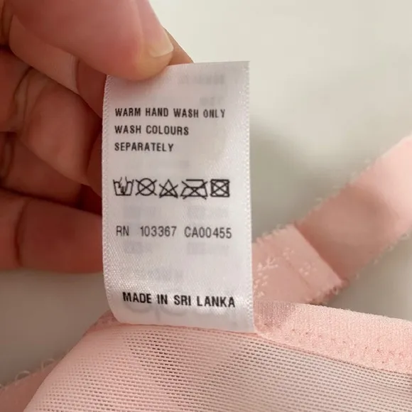 Elomi Womens Molly Nursing Bra 38M Pink Underwire Full Coverage Adjustable Strap