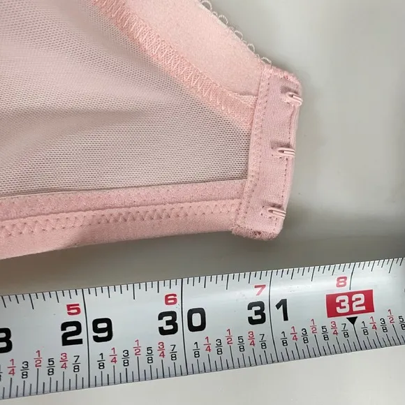 Elomi Womens Molly Nursing Bra 38M Pink Underwire Full Coverage Adjustable Strap