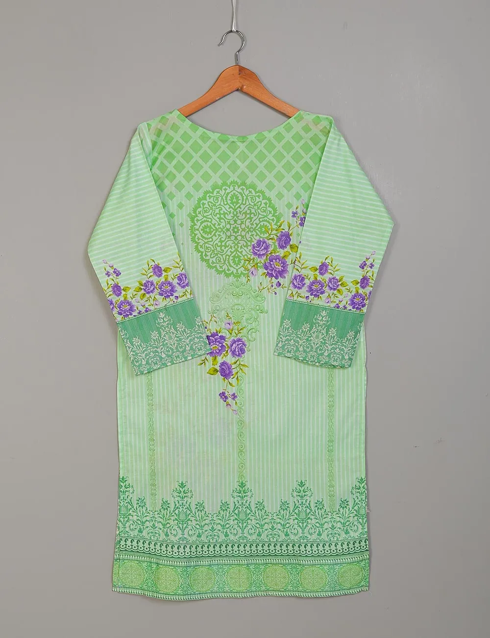 ELT-12 - Digital Lawn Printed Stitched Kurti
