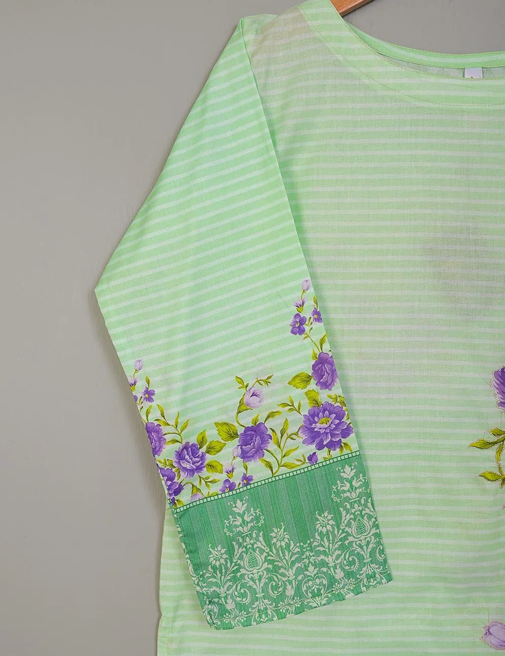 ELT-12 - Digital Lawn Printed Stitched Kurti