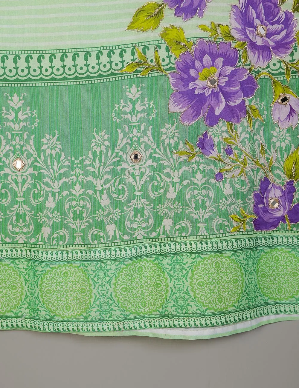 ELT-12 - Digital Lawn Printed Stitched Kurti