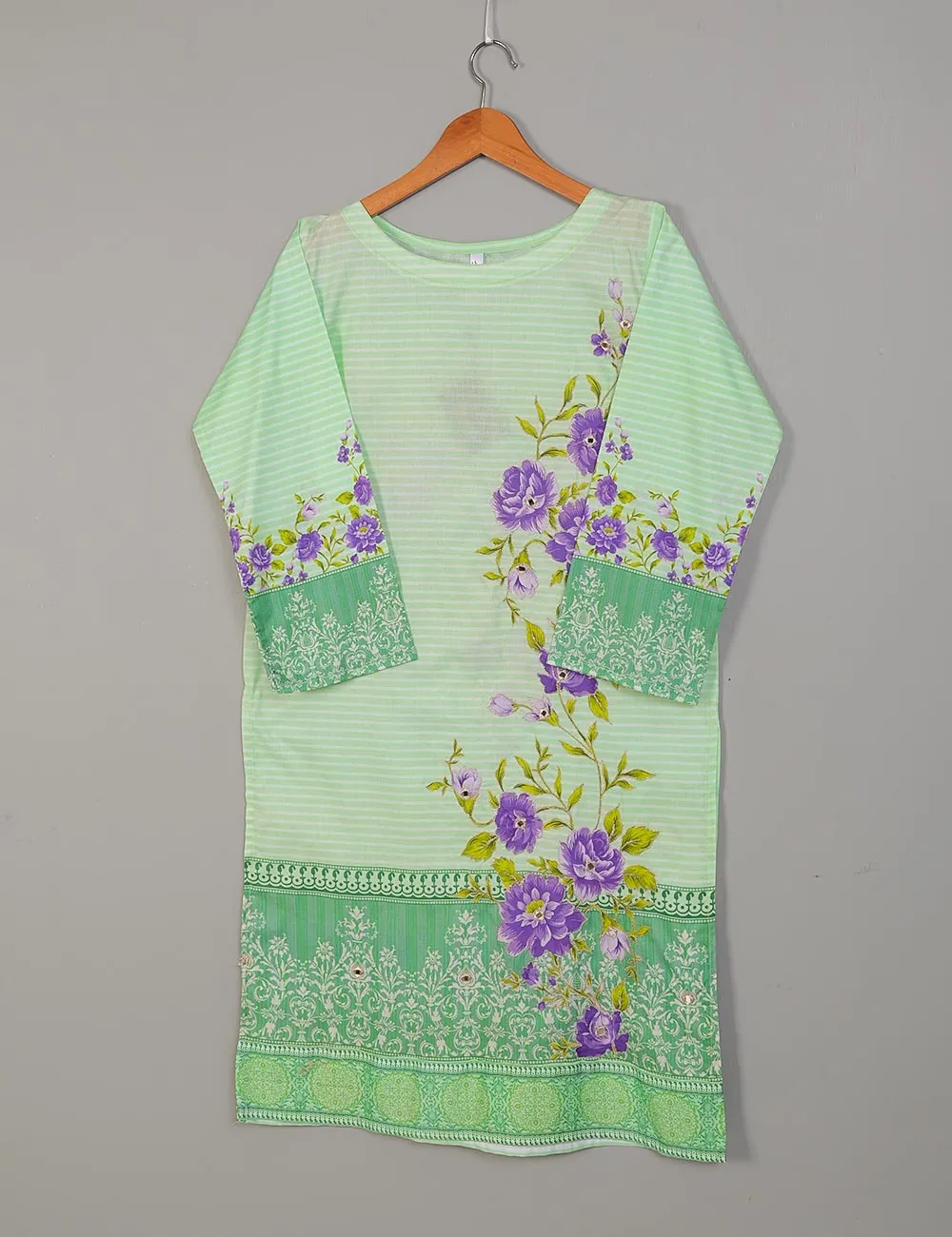 ELT-12 - Digital Lawn Printed Stitched Kurti