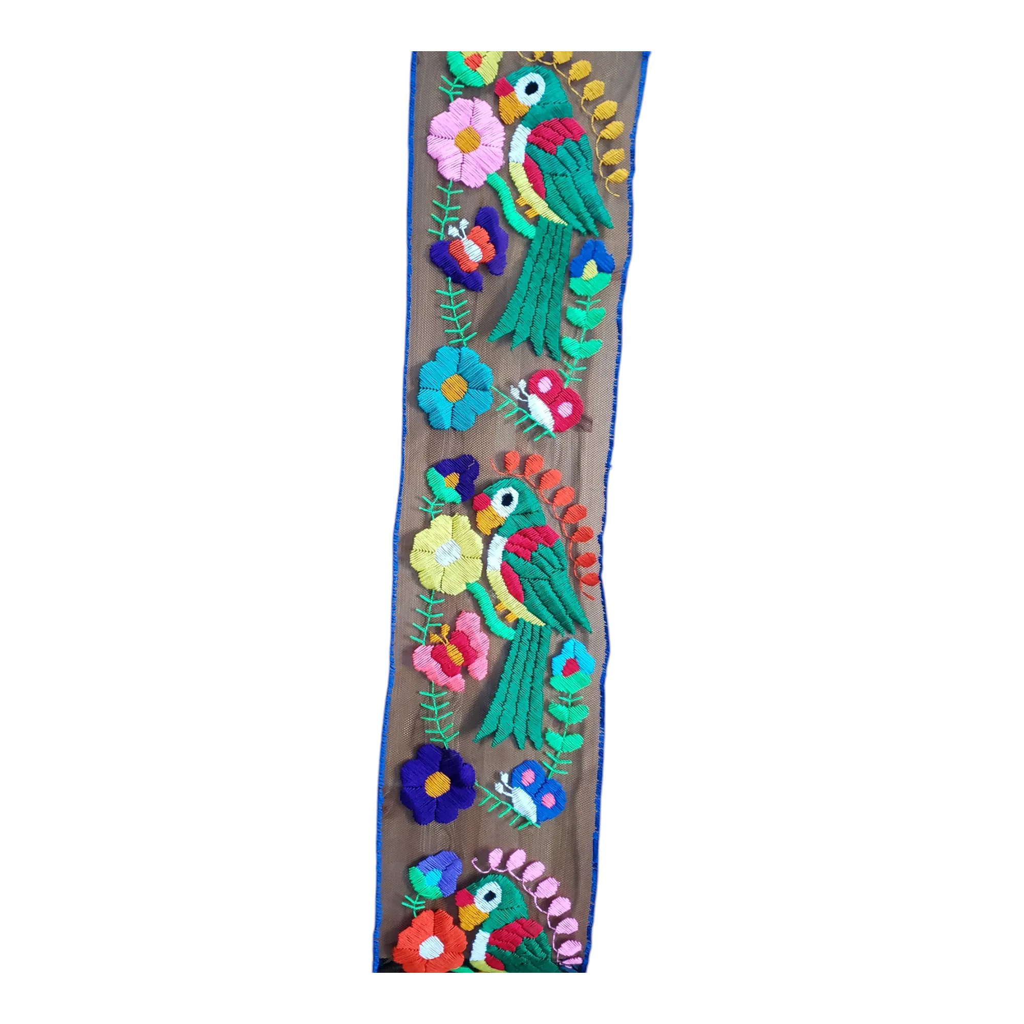 Embroidered Mexican Table Runner from Oaxaca