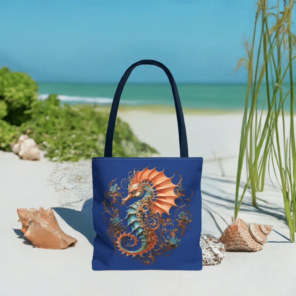 Enchanting Seahorse Tote Bag