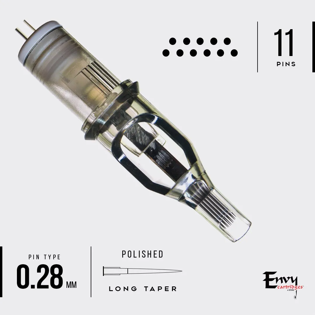 Envy Bugpin Cartridges Curved Magnum