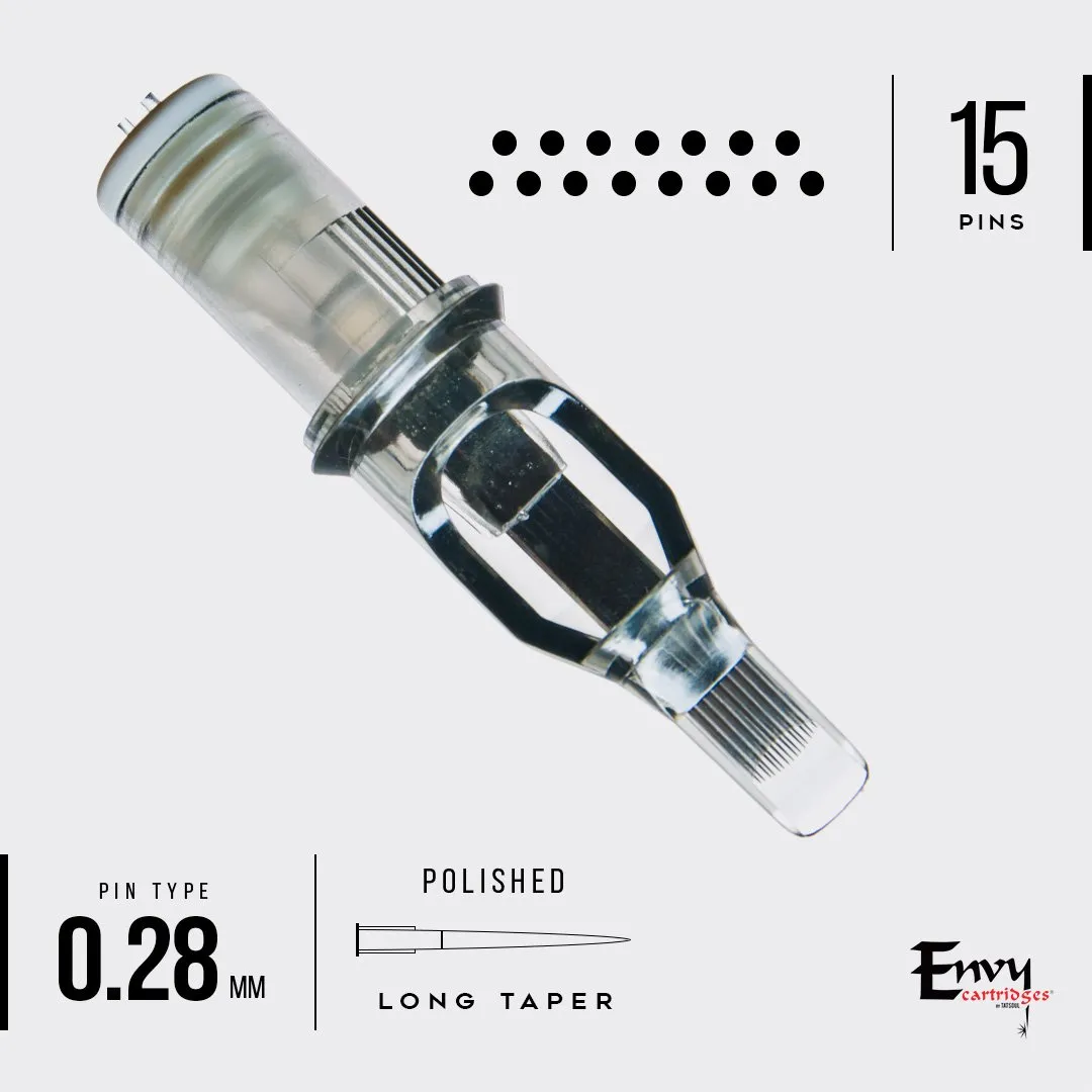 Envy Bugpin Cartridges Curved Magnum
