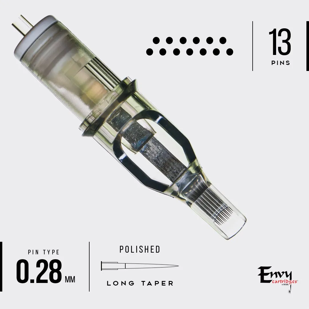 Envy Bugpin Cartridges Curved Magnum