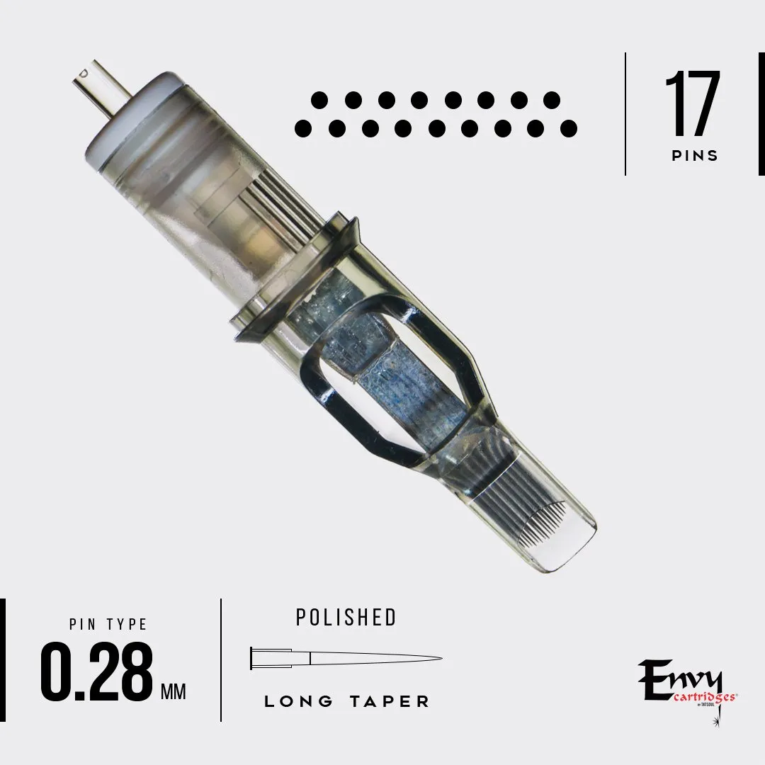 Envy Bugpin Cartridges Curved Magnum