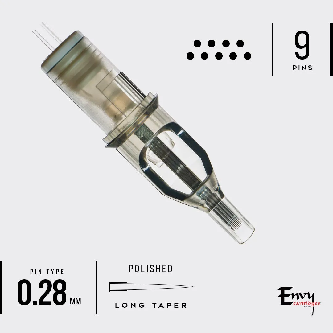 Envy Bugpin Cartridges Curved Magnum