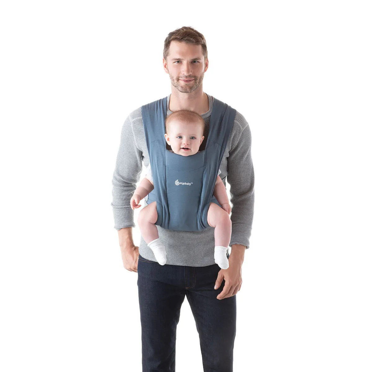 Ergobaby Embrace Baby Carrier - Oxford Blue