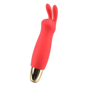 Erokay Red Multi-speed Rabbit Ears Clitoral Vibrator