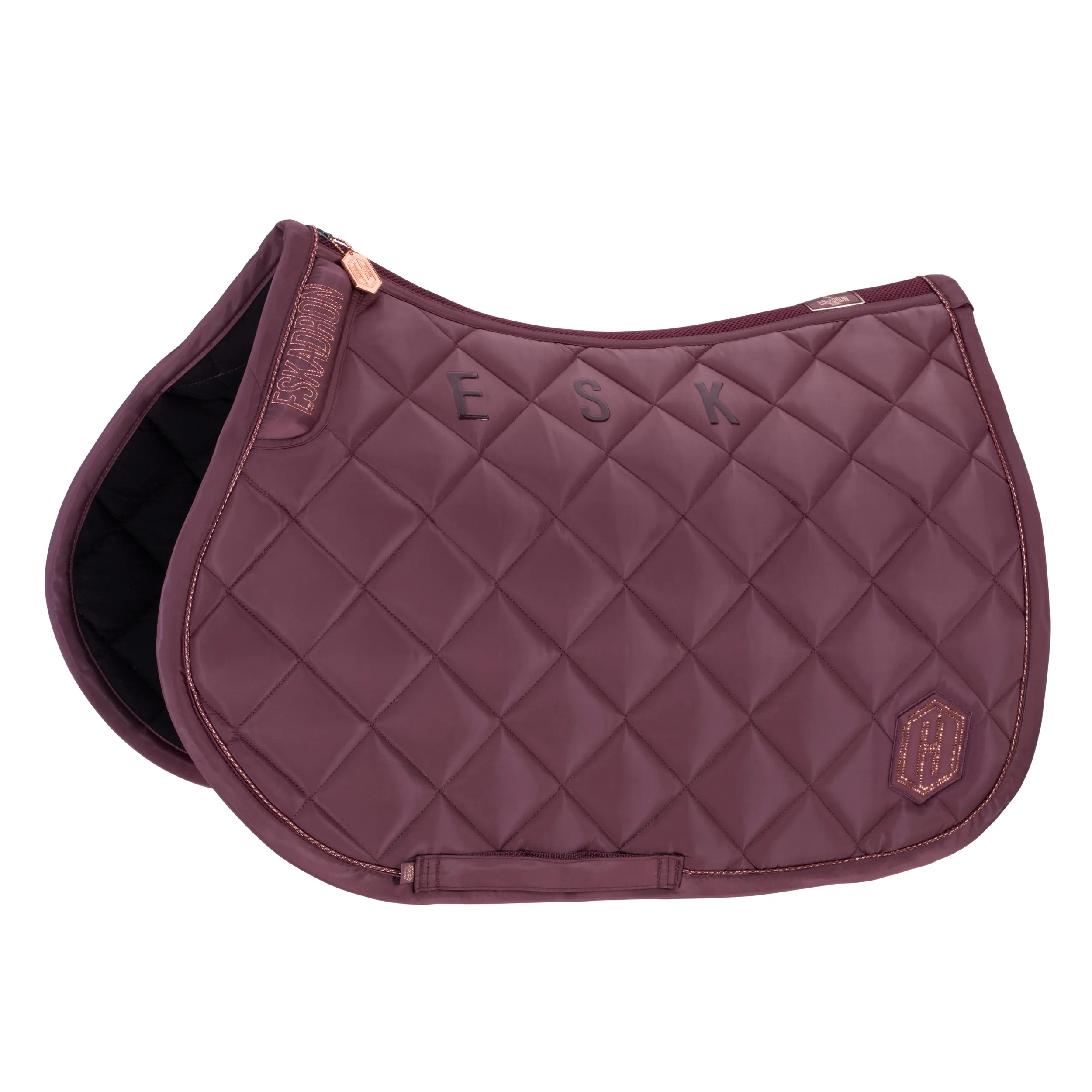 Eskadron Heritage Cassis highgloss Avantgarde saddlepad