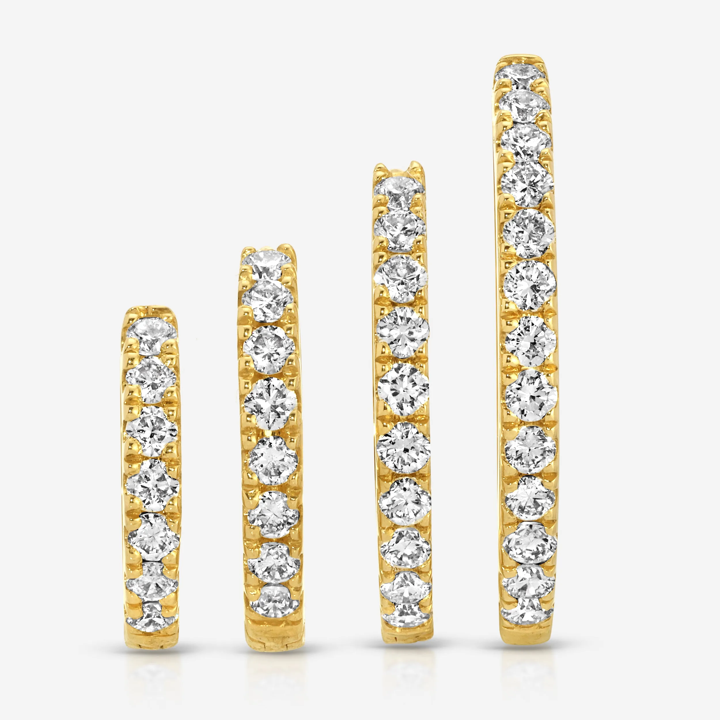 Everyday Diamond Huggies