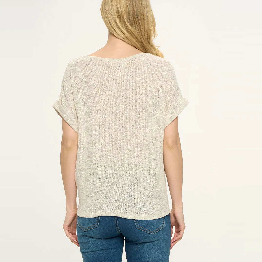 Everyday Slub Knit Top